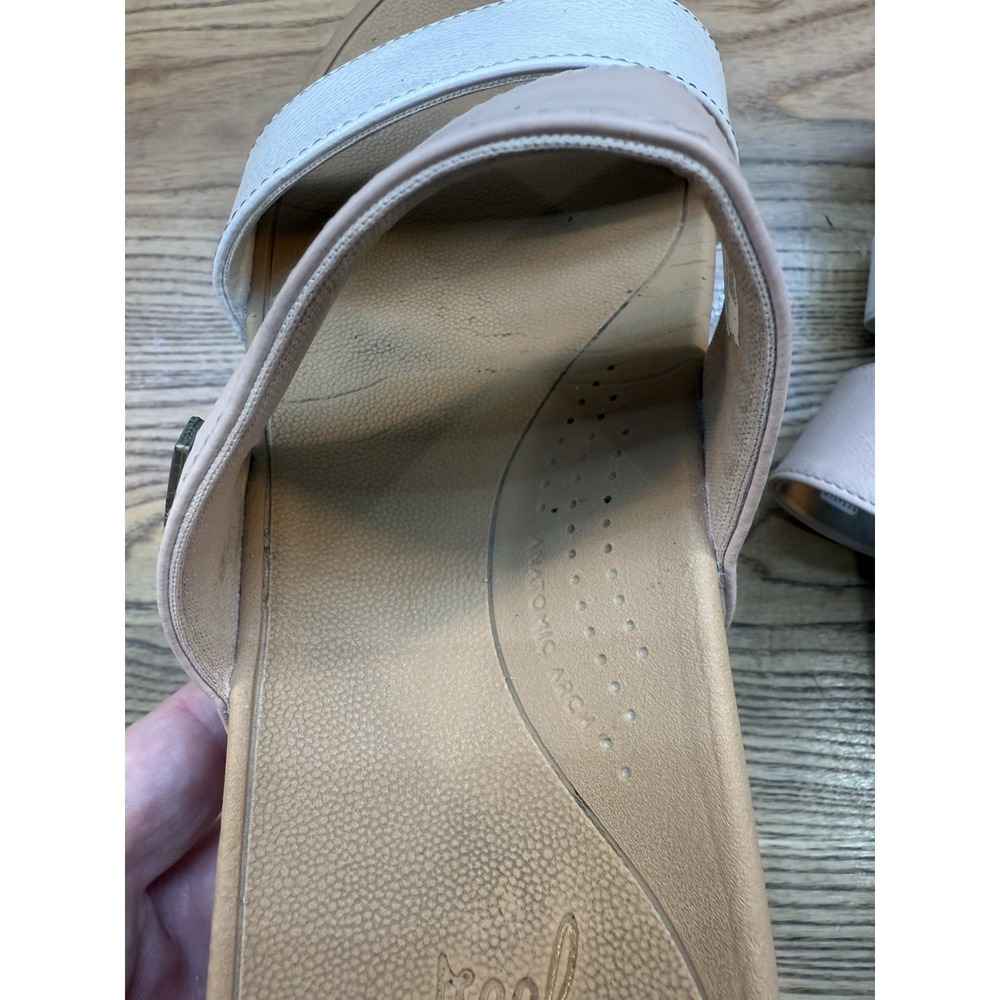 Reef Women Banded Horizon HI, Size 9 Women's Pink & White Slip on Cushion Comfy - Picture 7 of 10